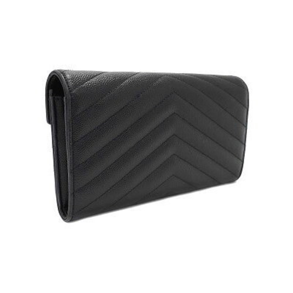 SAINT LAURENT PARIS Monogram Flap Wallet Bifold Long - Picture 2 of 8